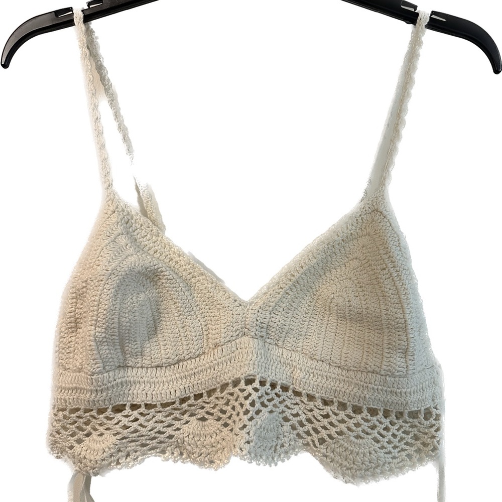 American eagle crochet bralette